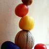 Formes de couleurs en équilibre